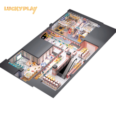 Commercial children's indoor playground equipment
