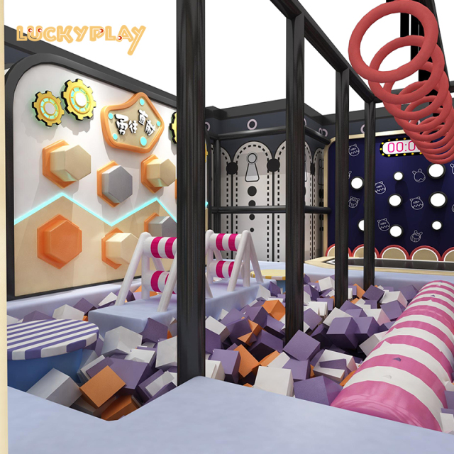 Indoor play center equipment