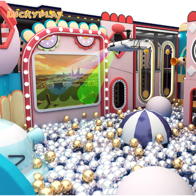 Commercial indoor playground equipment for toddlers