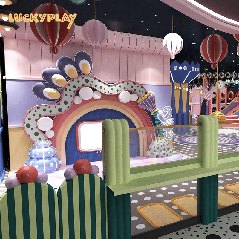 Taiwan high quality commercial children's indoor playground equipment