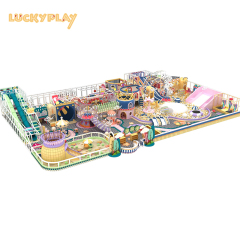 Large luxury commercial children's indoor playground equipment