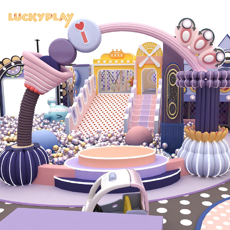 Kids indoor playground commercial equipment