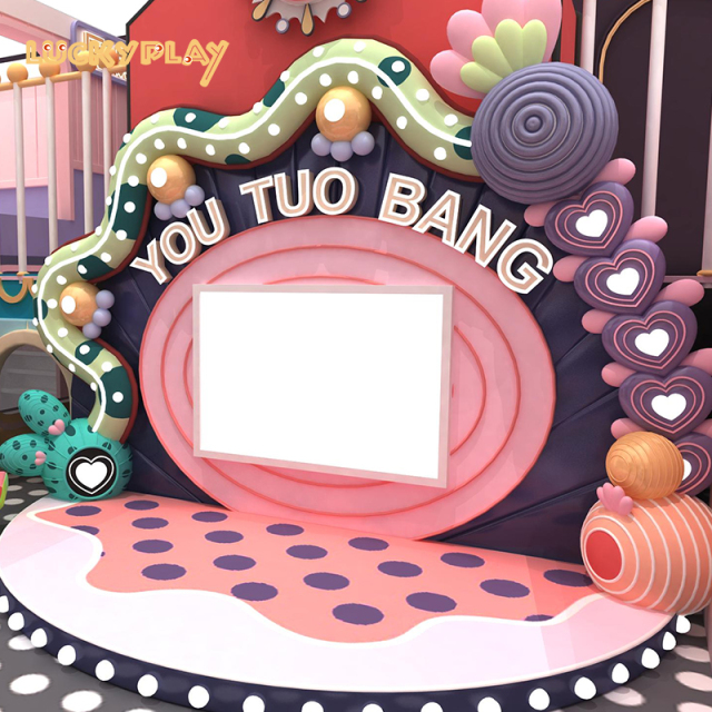 China made children's soft amusement equipment soft area