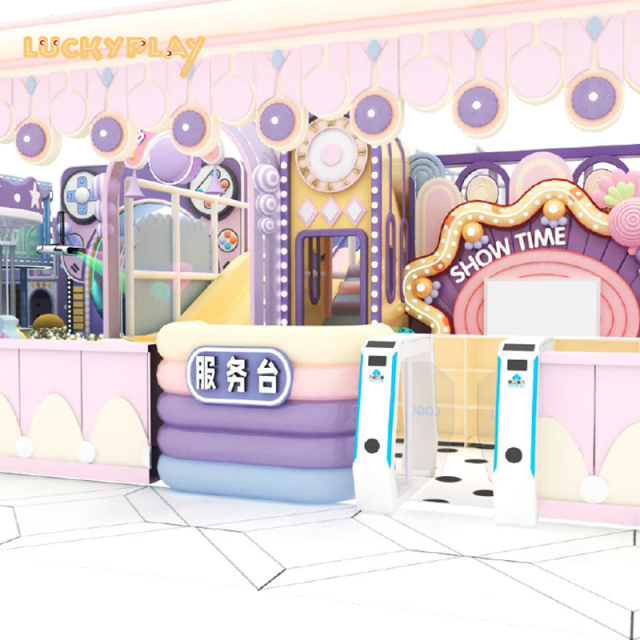 Commercial kids soft play equipment