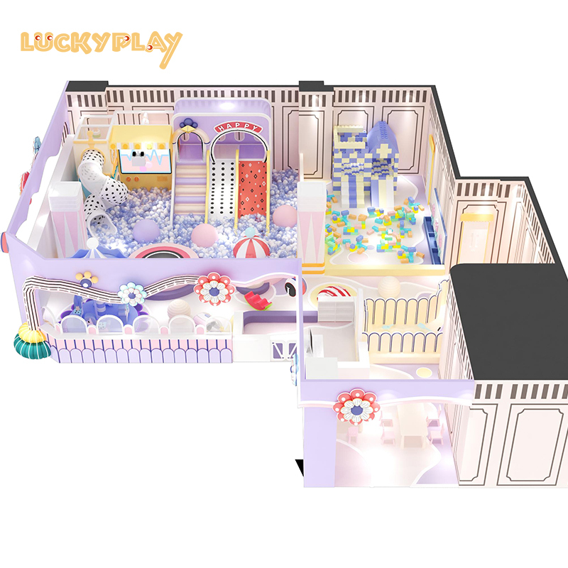 Small commercial kids indoor playground