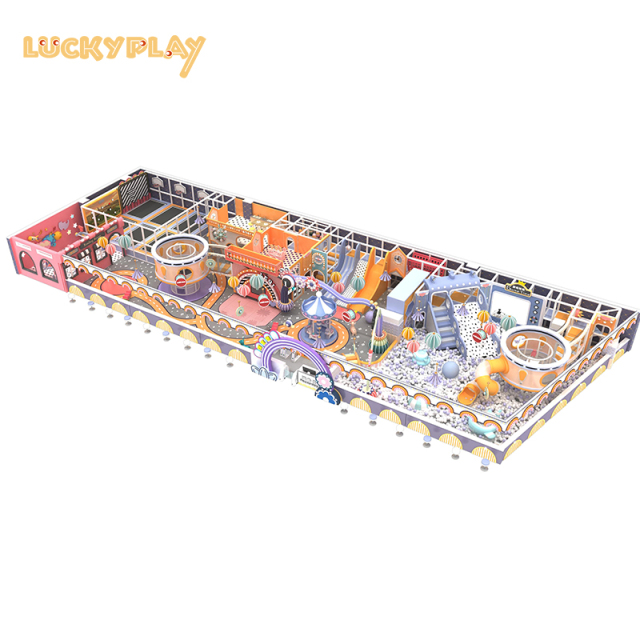Children's slide ball pool indoor playground