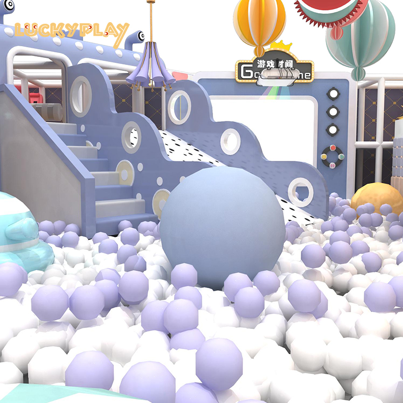 Children's slide ball pool indoor playground