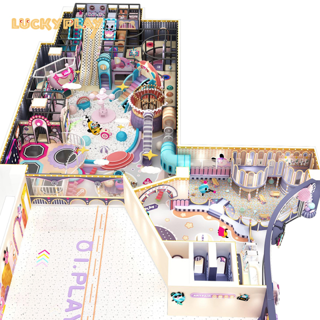 Indoor toddler playground equipment