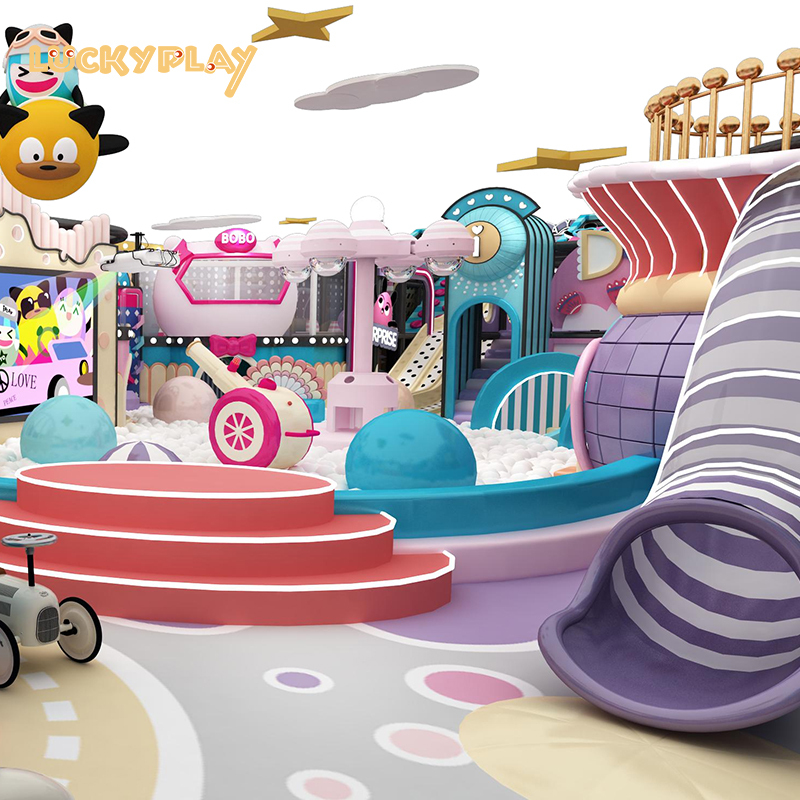 Indoor toddler playground equipment