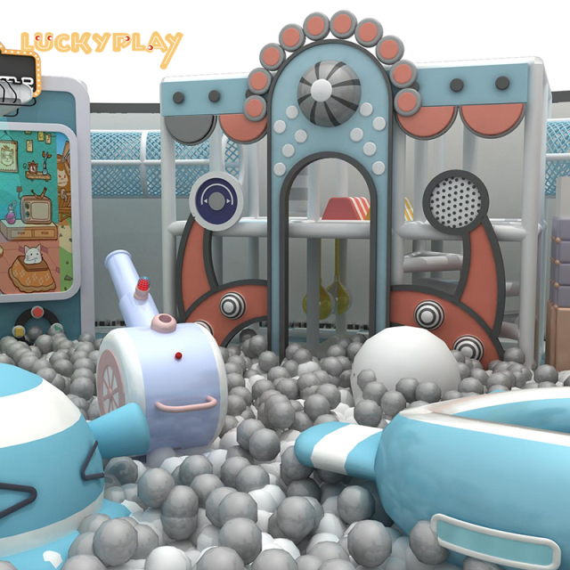 Ball pool slide indoor playground