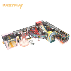 Large slide ball pool kids indoor playground