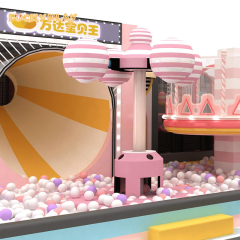 Large slide ball pool kids indoor playground