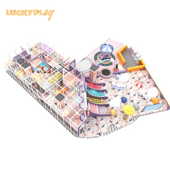 Indoor playground with slide ball pool