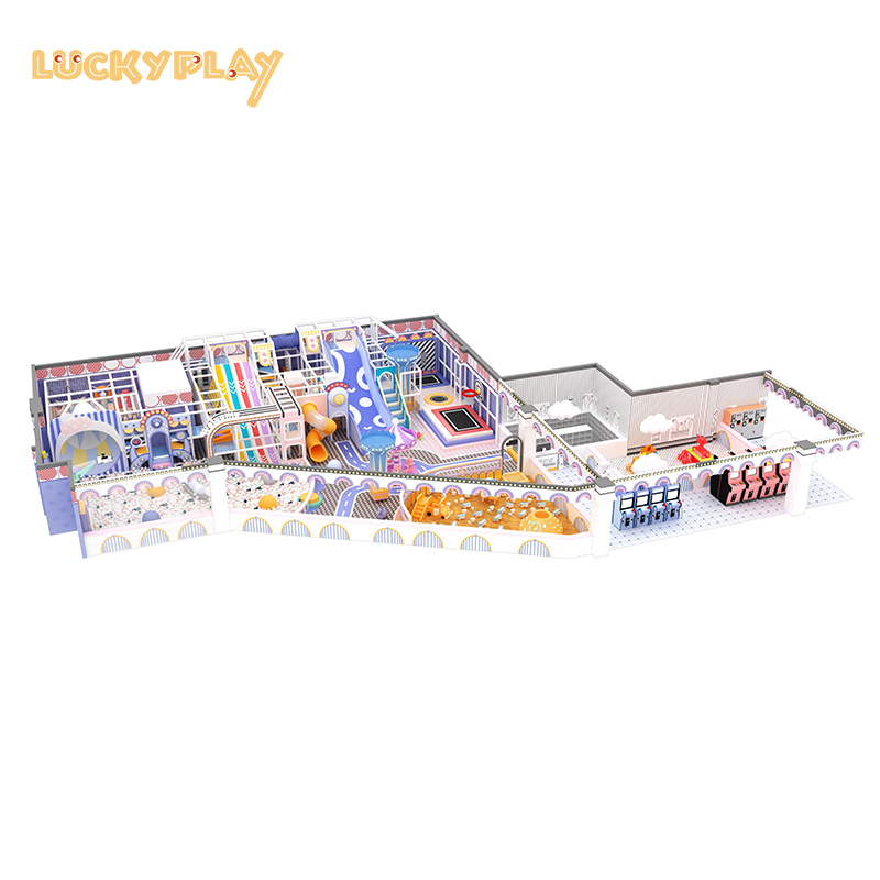 Breakaway indoor playground