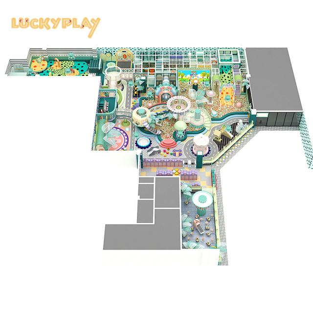 Multifunctional children's indoor playground