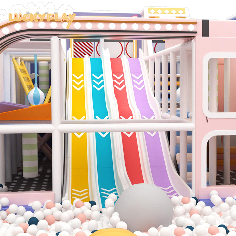 Breakaway indoor playground