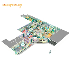 Multifunctional children's indoor playground