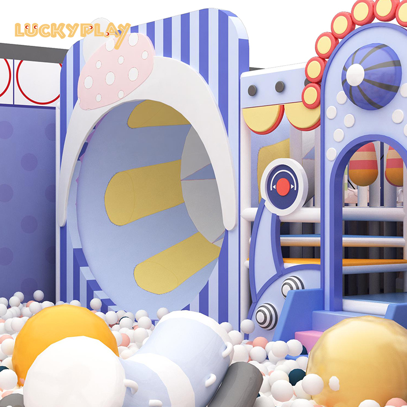 Breakaway indoor playground