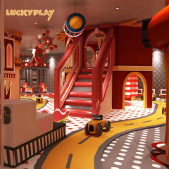 Commercial children's indoor playground equipment