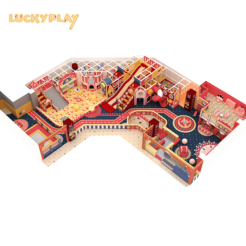 Kids indoor playground set
