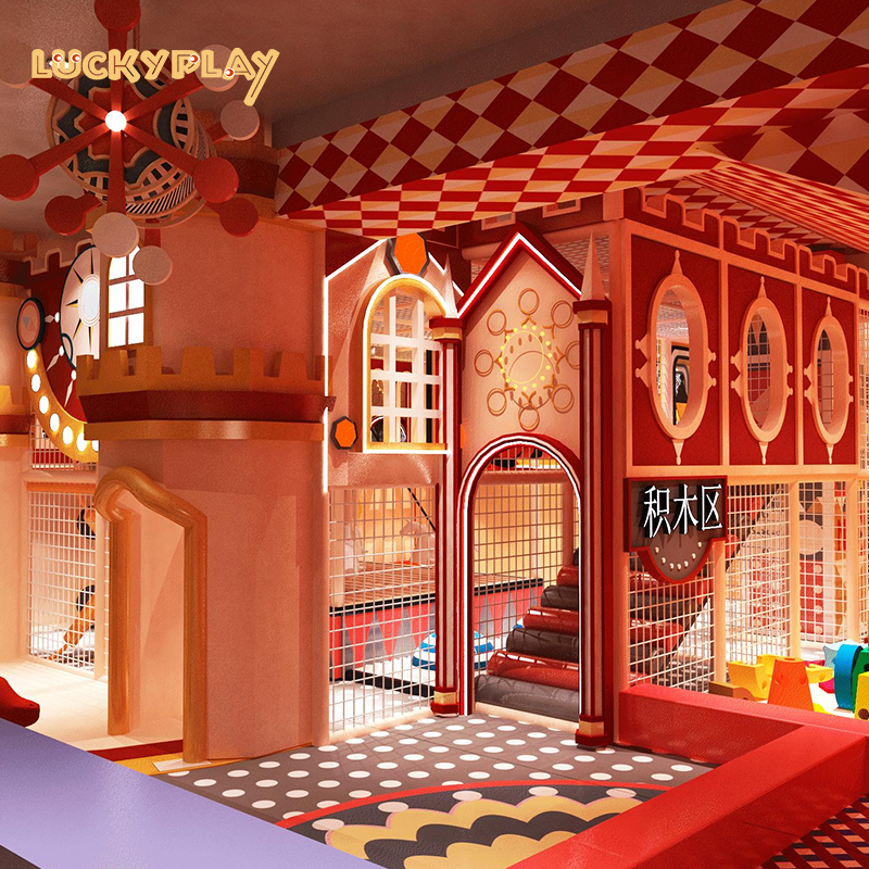 Commercial children's indoor playground equipment