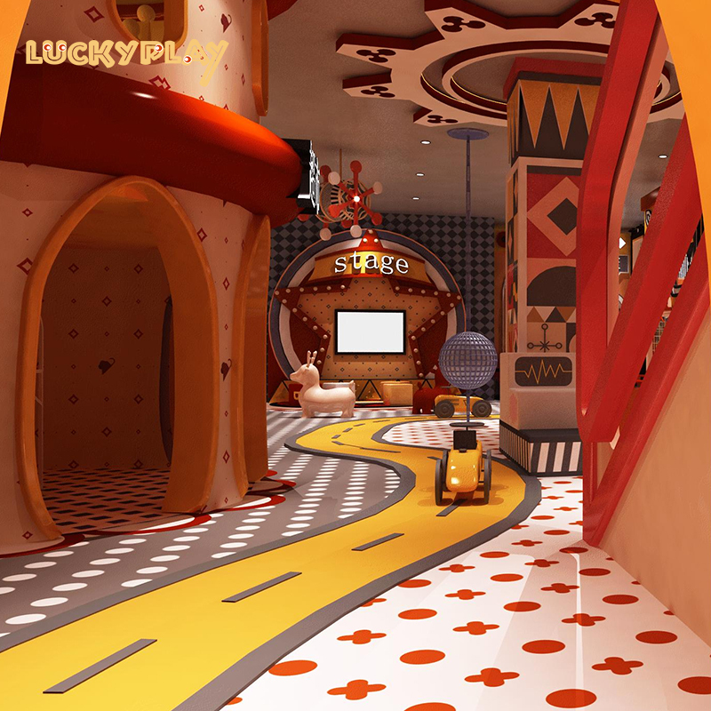 Commercial children's indoor playground equipment