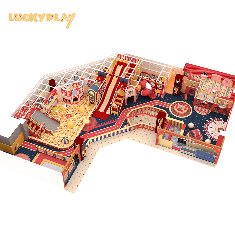 Kids indoor playground set