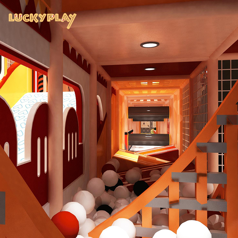 Commercial children's indoor playground equipment