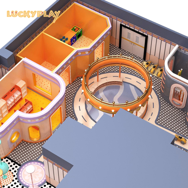 Indoor playground equipment kid