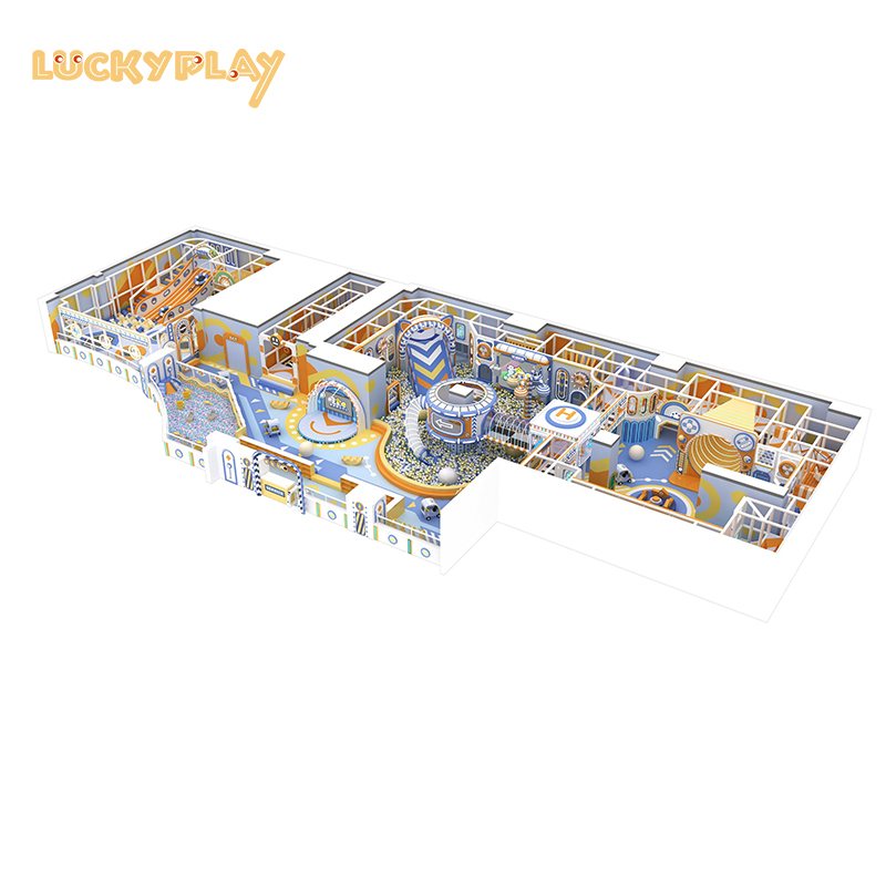 Kids indoor play equipment slides