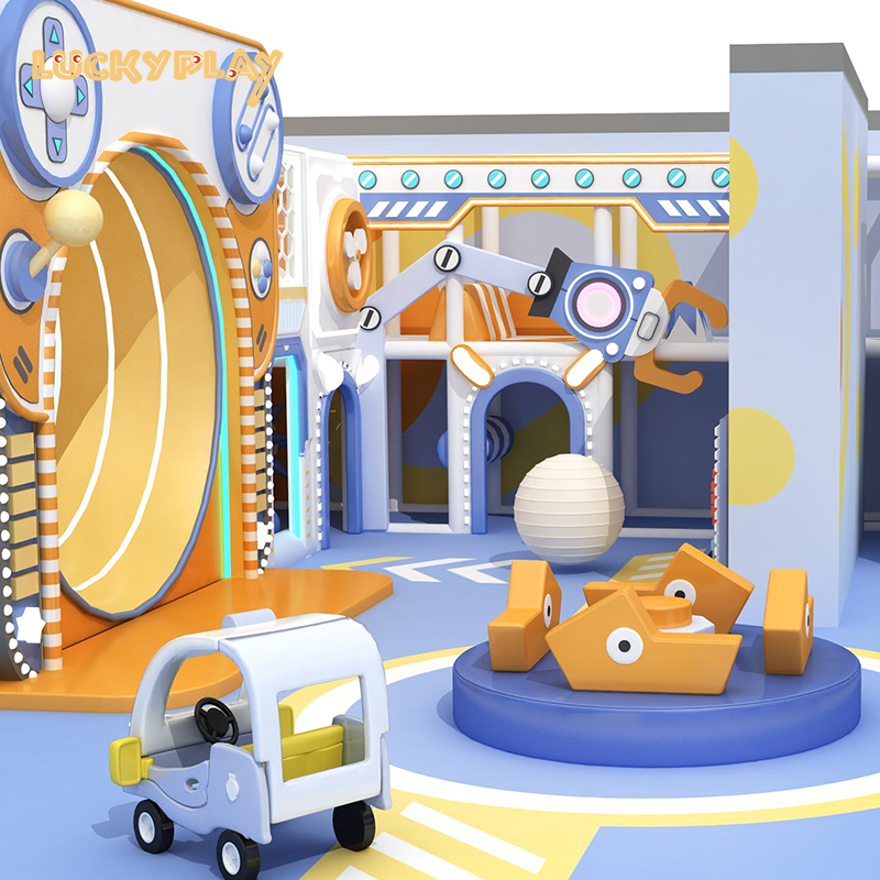 Kids indoor play equipment slides
