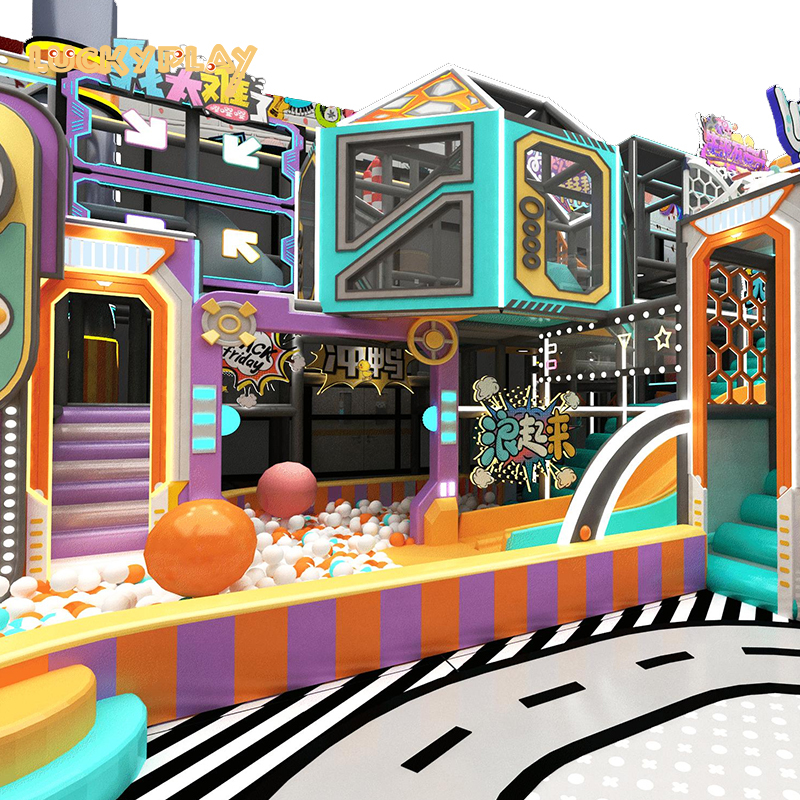 Indoor playground equipment kid