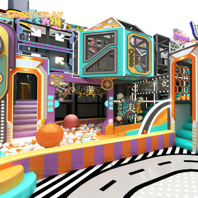 Indoor playground equipment kid