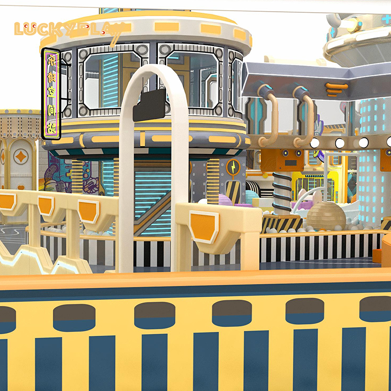Space Planet theme children's indoor playground