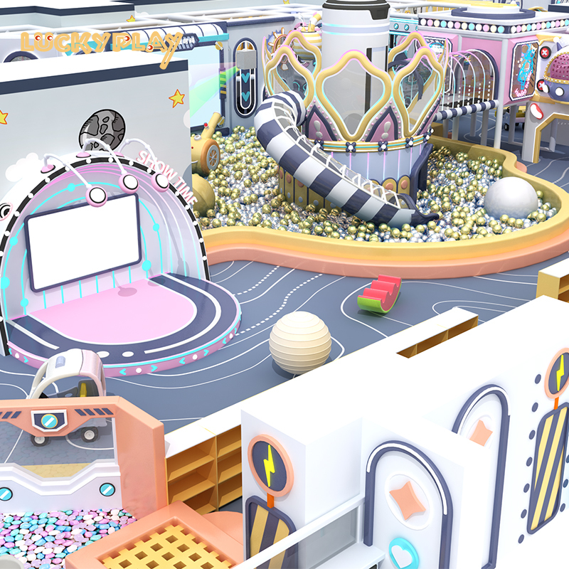 Commercial children's indoor playground project