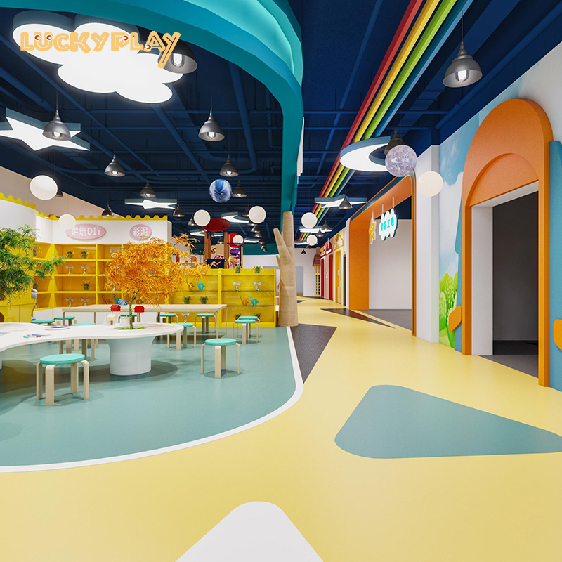 Kids entertainment equipment indoor playground