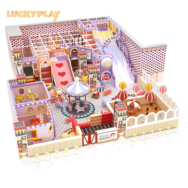 Soft play equipment for children's indoor playground