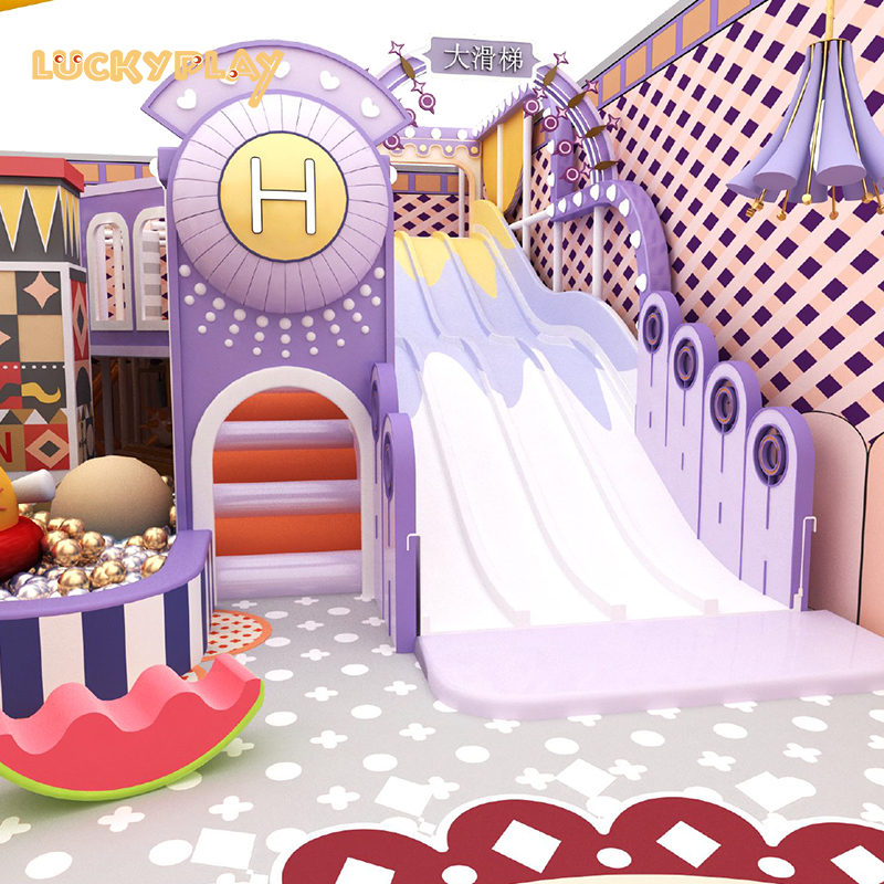 Soft play equipment for children's indoor playground