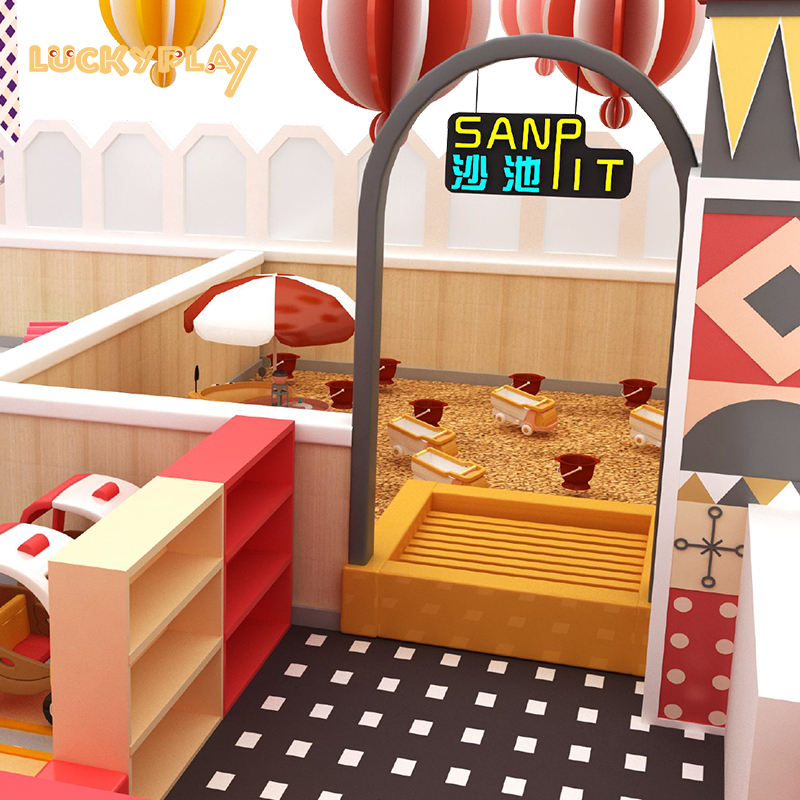 Soft play equipment for children's indoor playground