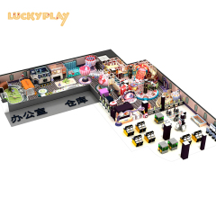 Sweet candy theme children's indoor playground