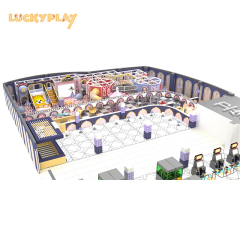Indoor children's play area equipment