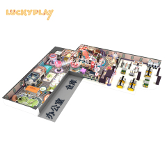 Sweet candy theme children's indoor playground