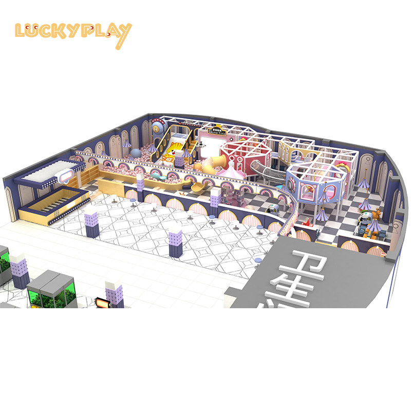 Indoor children's play area equipment