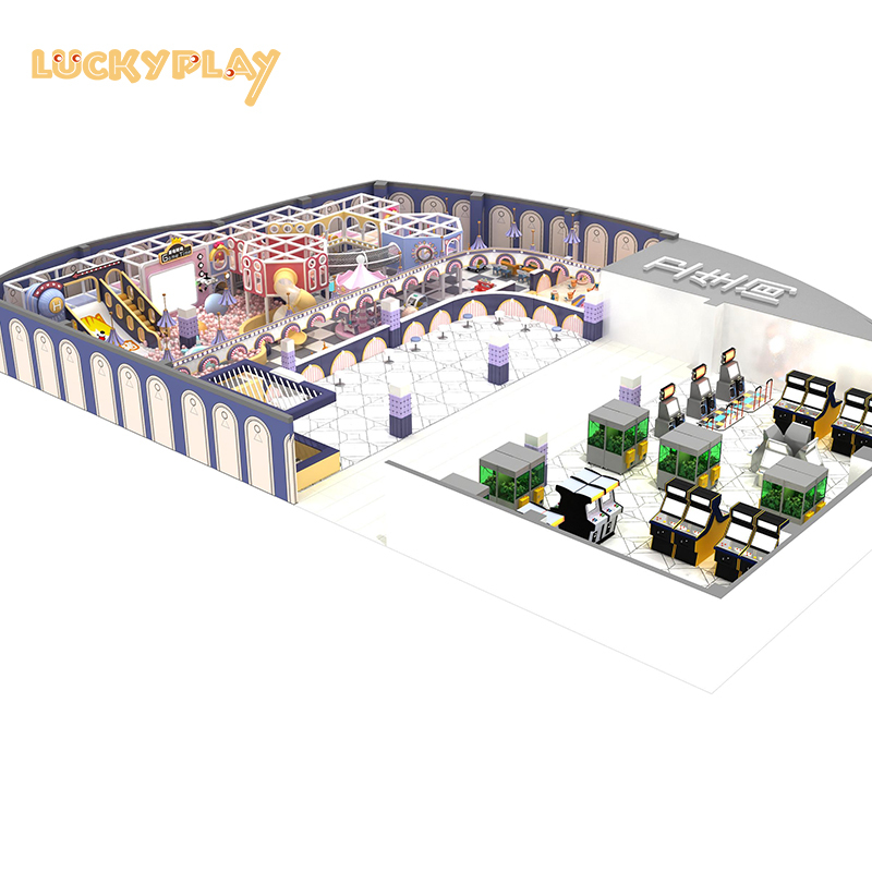 Indoor children's play area equipment