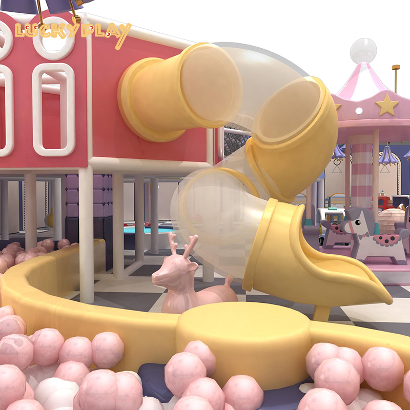 Indoor children's play area equipment
