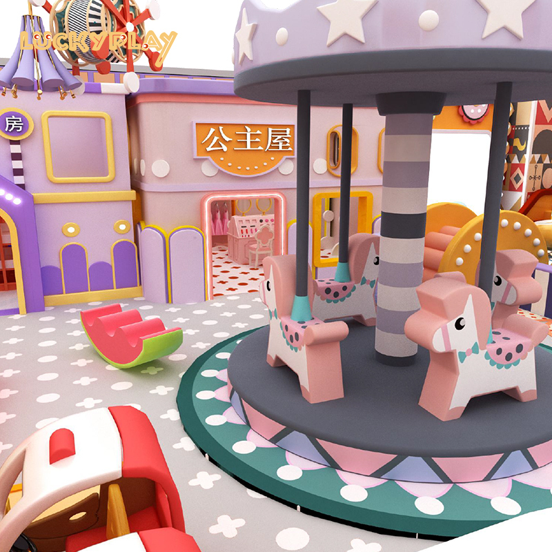 Soft play equipment for children's indoor playground