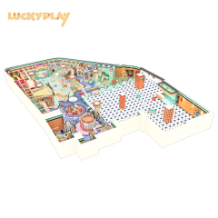Chinese trend children's indoor playground design scheme