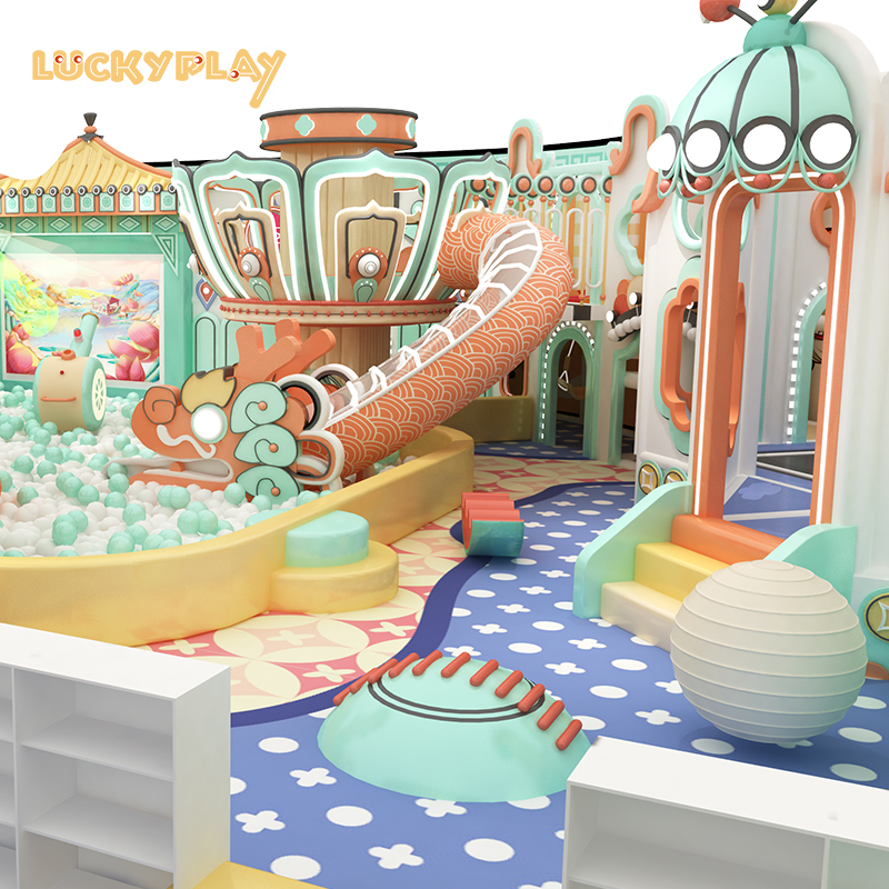 Chinese trend children's indoor playground design scheme