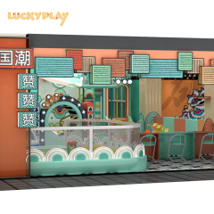 Chinese style children's indoor playground design