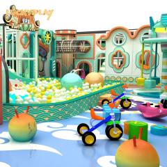 Chinese style children's indoor playground design